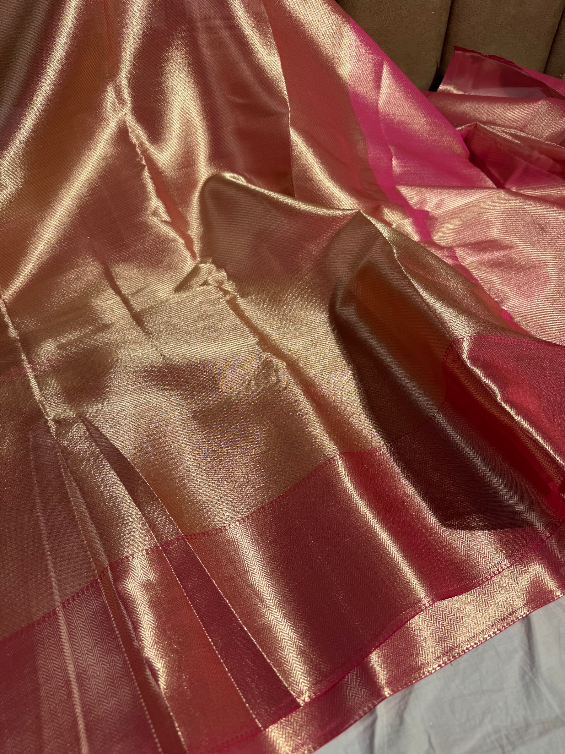 Kanjivaram Tissue Silk Saree Jyothika Mam Inspired